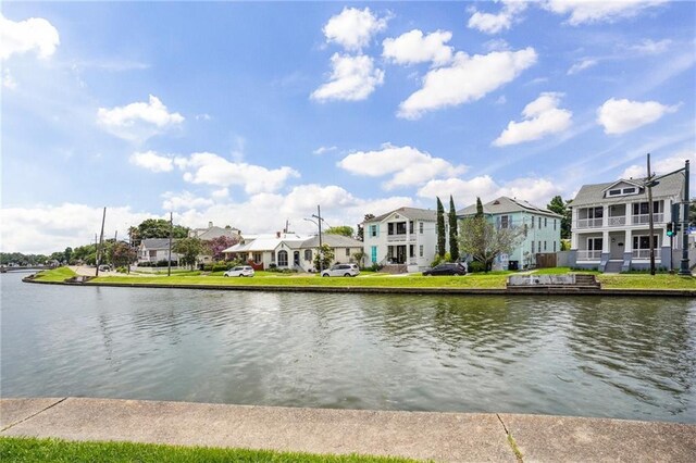 720 Moss St, New Orleans, LA 70119 - water view with nearby suburban area