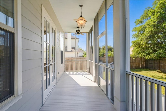 417 28th St, New Orleans, LA 70124 - balcony with french doors