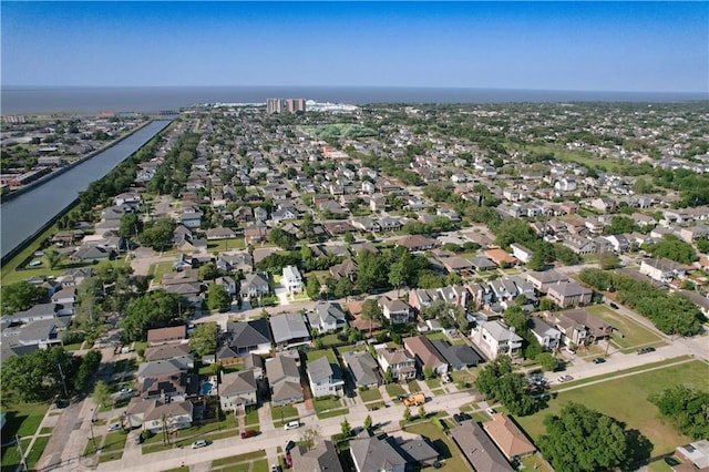 417 28th St, New Orleans, LA 70124 - view of property location featuring nearby suburban area and a large body of water