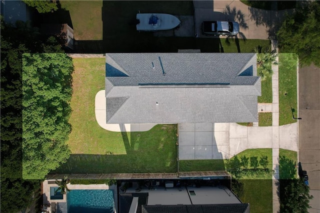 417 28th St, New Orleans, LA 70124 - view from above of property