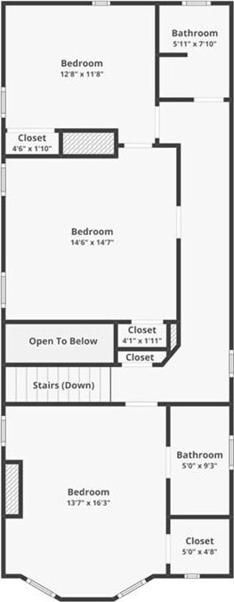 1704 Milan St, New Orleans, LA 70115 - floor plan