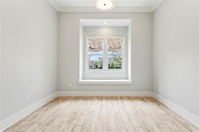 640 Bocage Ct N, Covington, LA 70433 - spare room with baseboards and wood finished floors