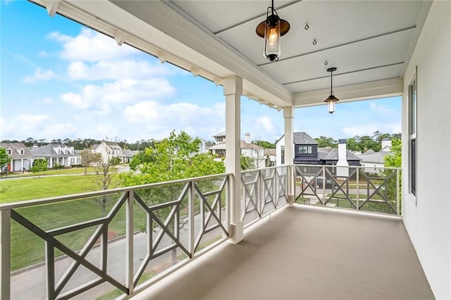 640 Bocage Ct N, Covington, LA 70433 - balcony featuring a residential view