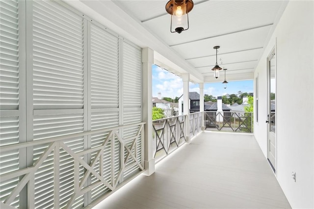 640 Bocage Ct N, Covington, LA 70433 - balcony featuring a ceiling fan