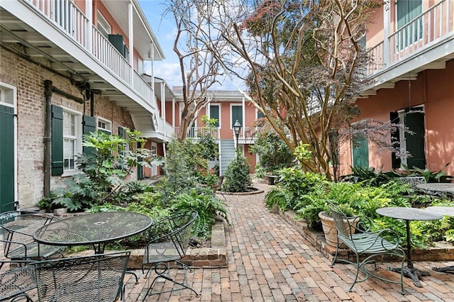 931 Chartres Street 13&14, New Orleans, LA 70116 - view of community featuring a patio