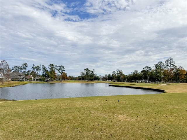 property view of water