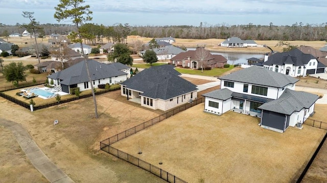 birds eye view of property featuring a residential view