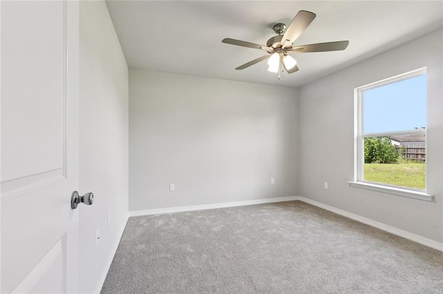 524 Helis Dr, Waggaman, LA 70094 - unfurnished room with carpet flooring and ceiling fan