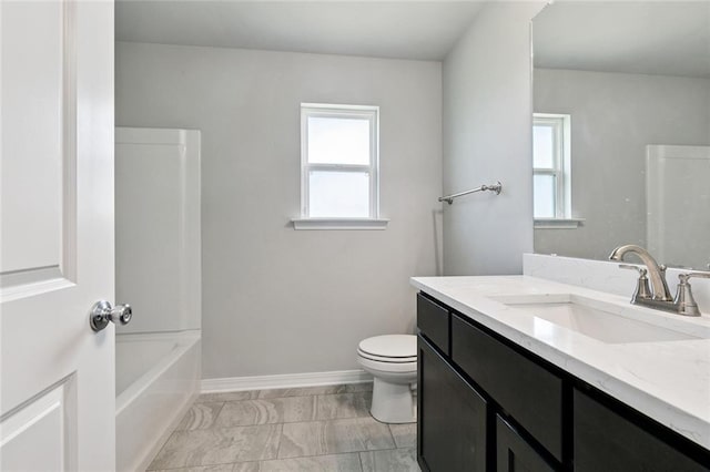 524 Helis Dr, Waggaman, LA 70094 - bathroom with vanity, healthy amount of natural light, and shower / washtub combination