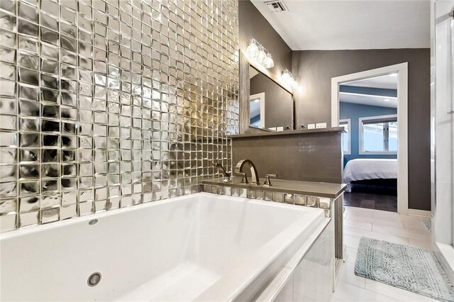 7930 Breakwater Drive 52&53, New Orleans, LA 70124 - bathroom with a washtub and visible vents