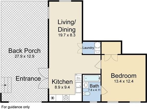 615 Filmore Ave, New Orleans, LA 70124 - view of property floor plan