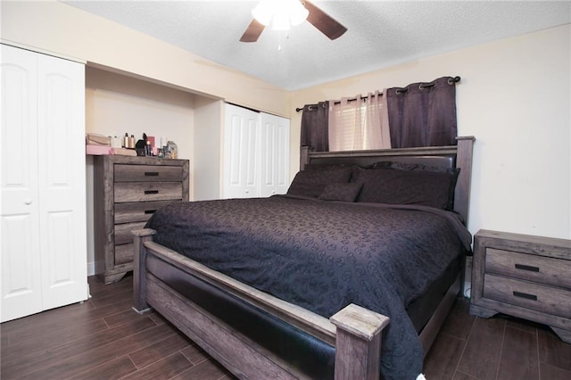 2172 Carmel Valley Dr, La Place, LA 70068 - bedroom with wood finish floors and a ceiling fan