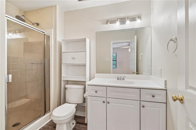 4738 Banks St, New Orleans, LA 70119 - full bath with a shower stall and vanity