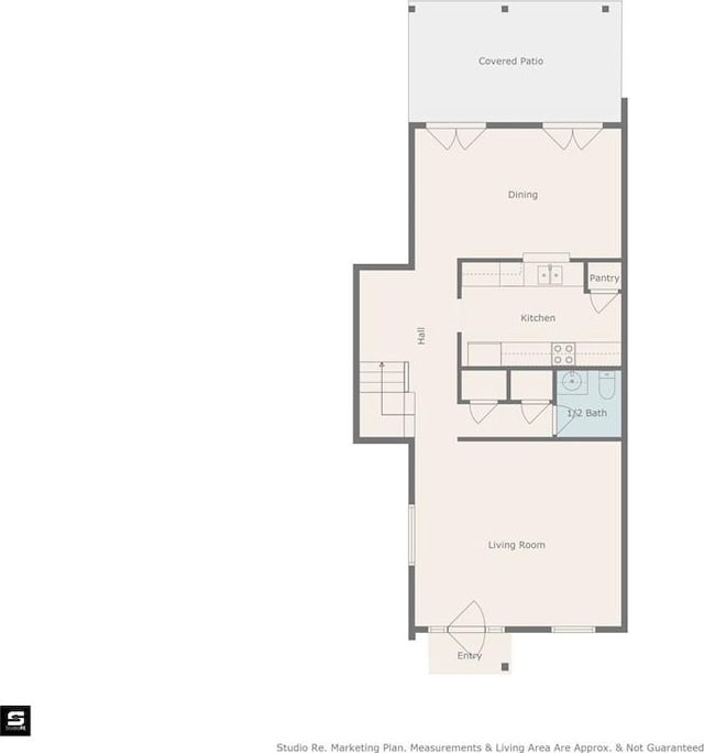 4738 Banks St, New Orleans, LA 70119 - view of room layout