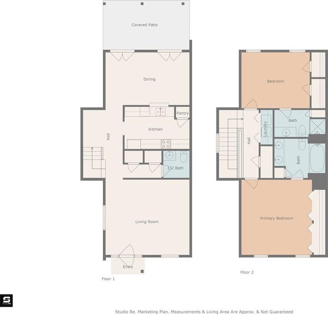 4738 Banks St, New Orleans, LA 70119 - view of property floor plan