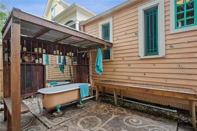 view of property exterior