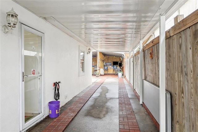 view of corridor