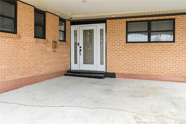 1508 Eisenhower Ave, Metairie, LA 70003 - doorway to property with brick siding