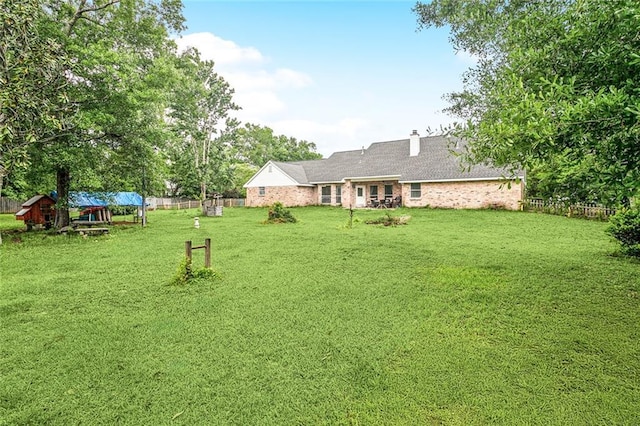 1229 Hampton Ct, Slidell, LA 70460 - view of yard featuring fence