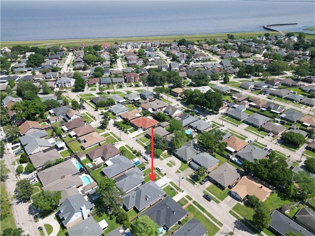 4612 Lorino St, Metairie, LA 70006 - aerial view of property's location with nearby suburban area