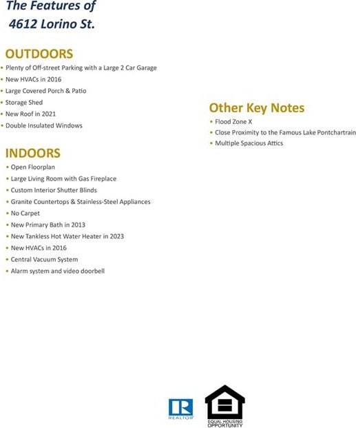 4612 Lorino St, Metairie, LA 70006 - view of miscellaneous document