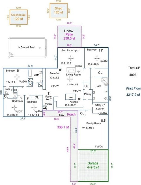 view of layout