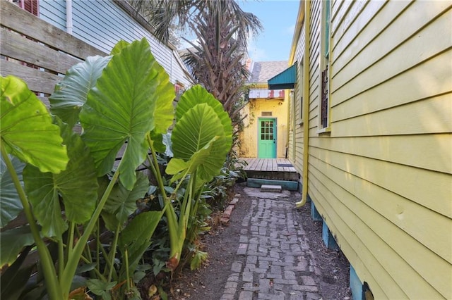 view of home's exterior