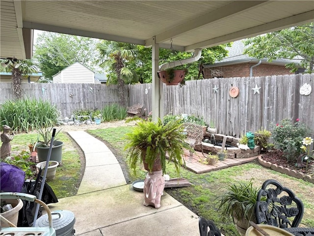 2053 Saulet Pl, Harvey, LA 70058 - view of fenced backyard
