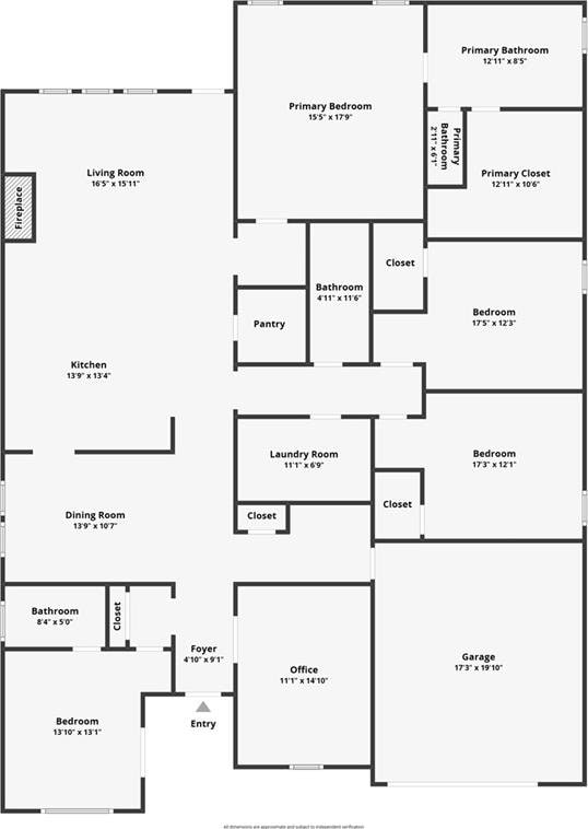 5520 Wake Reserve Rd, Slidell, LA 70461 - home floor plan