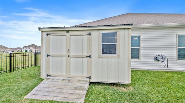 5520 Wake Reserve Rd, Slidell, LA 70461 - view of shed with fence