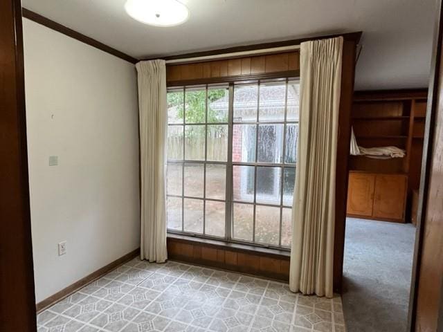1736 11th St, Slidell, LA 70458 - empty room with baseboards and ornamental molding