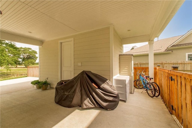2329 Bradbury Pl, Covington, LA 70433 - view of patio / terrace with fence