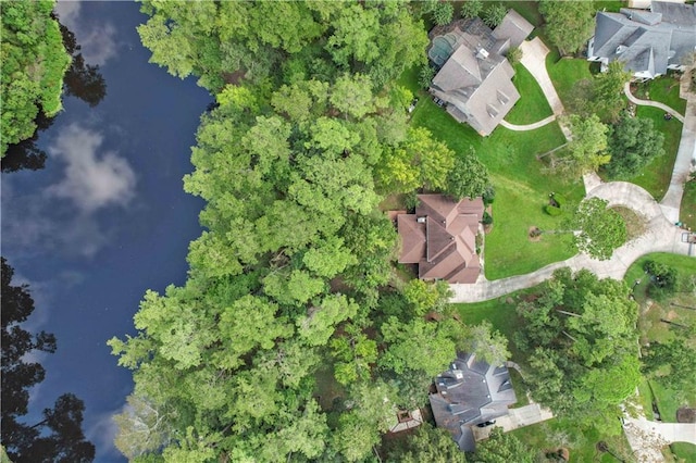 8063 Winners Cir, Mandeville, LA 70448 - aerial overview of property's location with a large body of water
