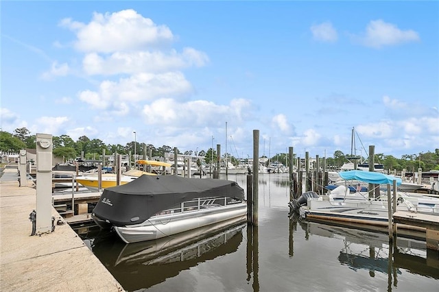 386 Marina Blvd, Mandeville, LA 70471 - dock featuring a water view