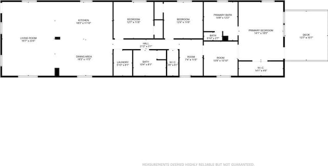 2119 Bienville St, New Orleans, LA 70112 - floor plan