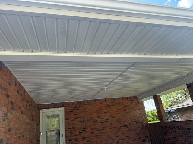 details with brick siding