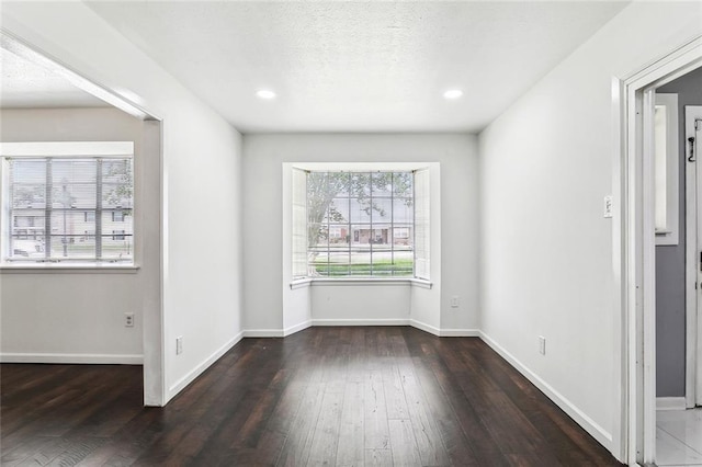 2140 Carol Sue Ave, Terrytown, LA 70056 - unfurnished room with hardwood / wood-style floors, recessed lighting, and baseboards