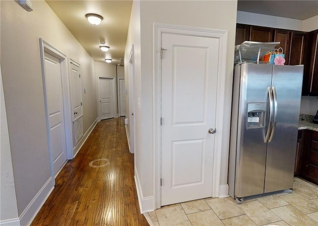 2680 Lavender St, New Orleans, LA 70122 - corridor with light wood finished floors and baseboards
