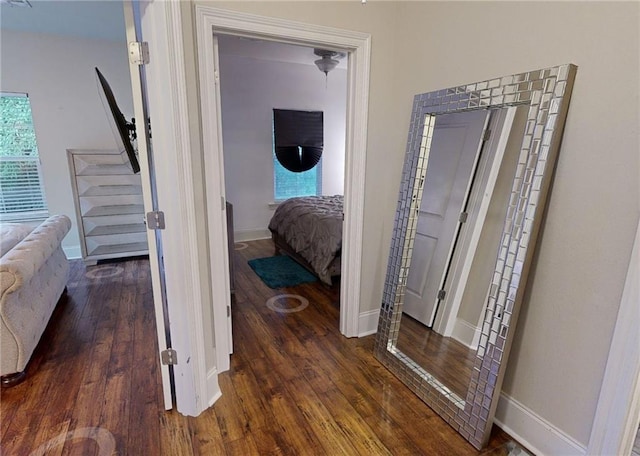 2680 Lavender St, New Orleans, LA 70122 - bedroom featuring hardwood / wood-style floors and baseboards