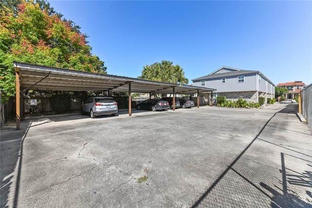 2628 Lepage St Unit 2628, New Orleans, LA 70119 - view of covered parking lot