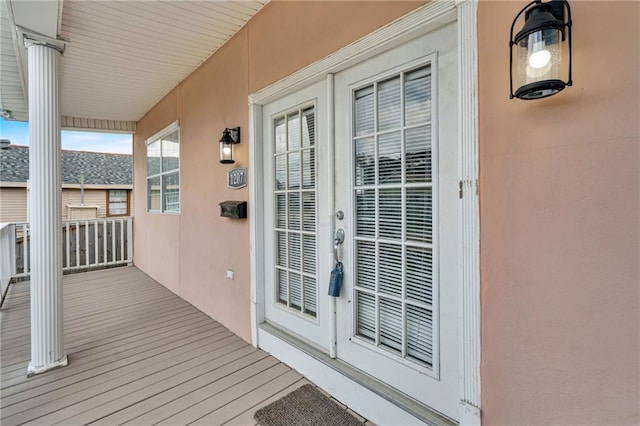 view of property entrance