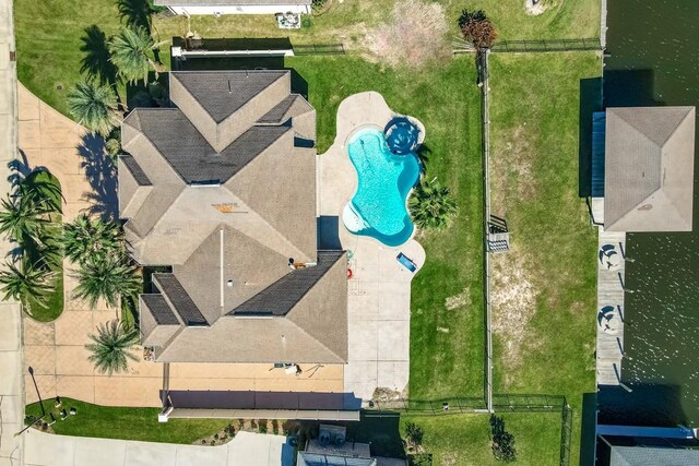 1270 Cutter Cv, Slidell, LA 70458 - bird's eye view of a pool area