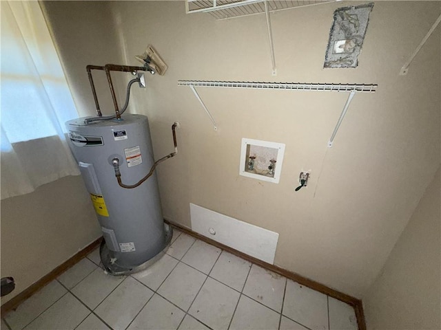 utilities featuring water heater