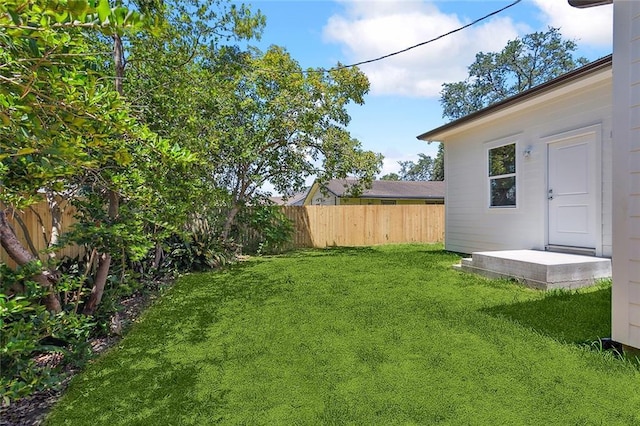 1504 Mason Smith Ave, Metairie, LA 70003 - view of yard featuring a fenced backyard