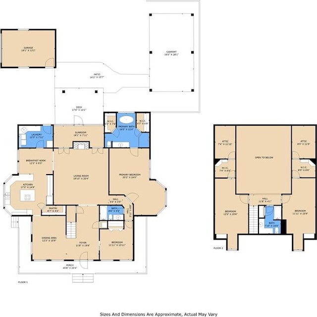 201 Laurel Ct, Luling, LA 70070 - floor plan