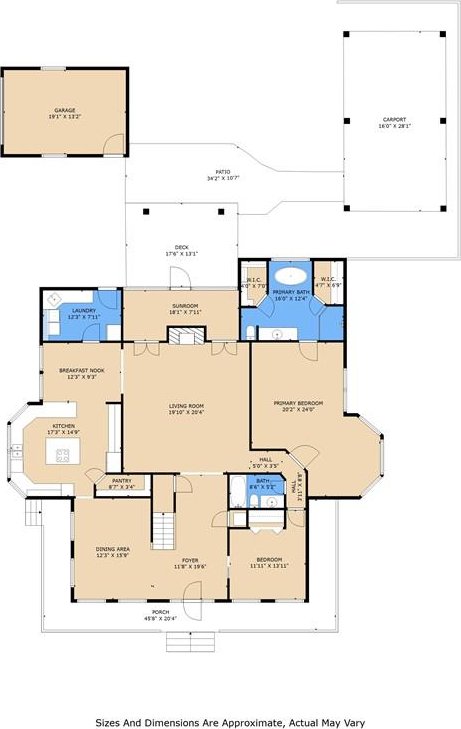 201 Laurel Ct, Luling, LA 70070 - plan