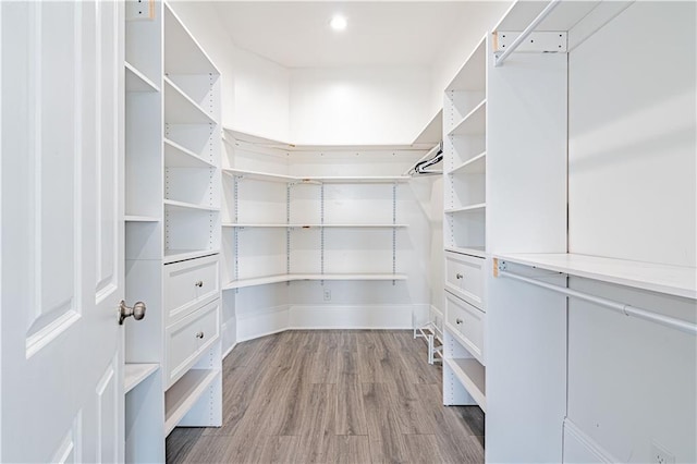 1379 Saint Anthony St, New Orleans, LA 70116 - spacious closet featuring wood finished floors