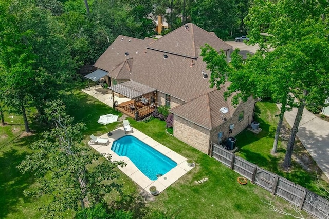 aerial view