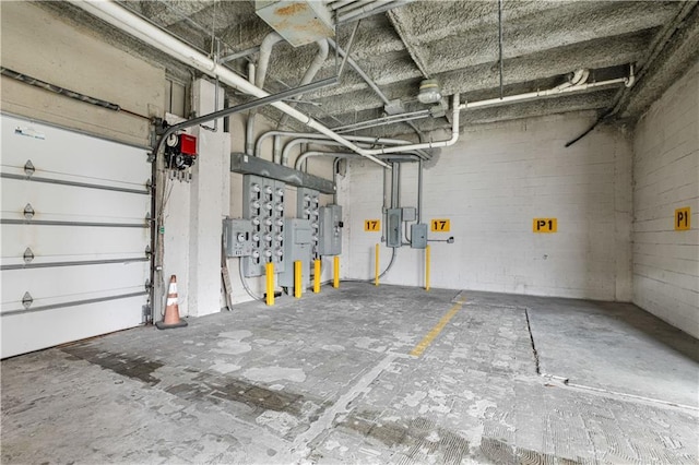 835 Julia St Unit 17, New Orleans, LA 70113 - garage with electric panel