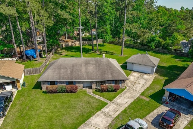aerial view